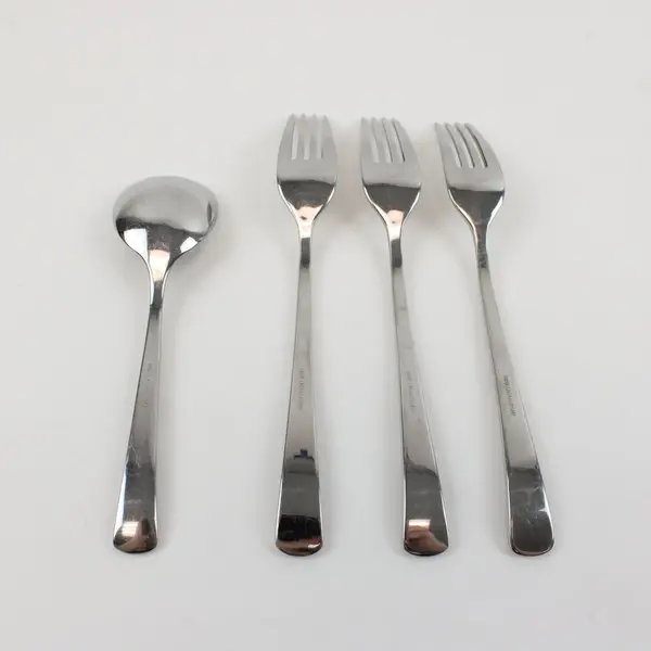 Lot of 4 WMF Cromargan WMF119 Flatware 3 Forks 1 Soup Spoon