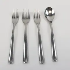 Lot of 4 WMF Cromargan WMF160 Stainless Flatware 3 Dinner Forks 1 Spoon