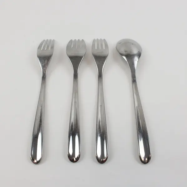 Lot of 4 WMF Cromargan WMF160 Stainless Flatware 3 Dinner Forks 1 Spoon