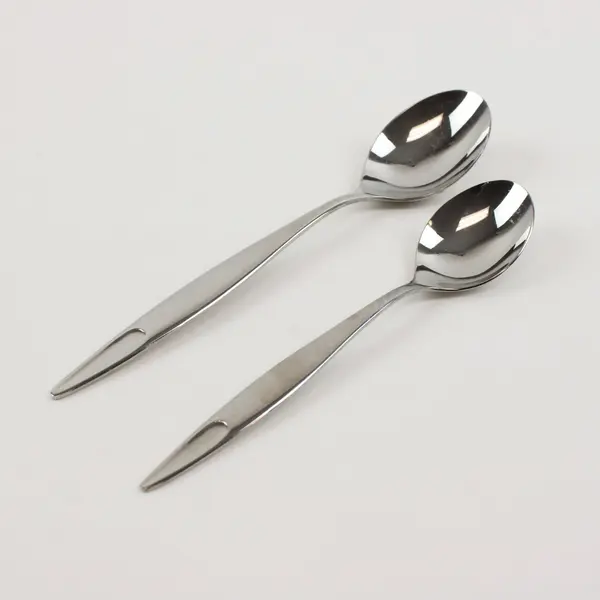 Lot of 2 WMF Cromargan Korea Pattern Stainless Steel Spoons