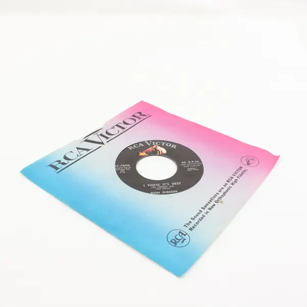 Don Gibson Sea of Heartbreak /I Think it's Best RCA Victor 7" Single 1961