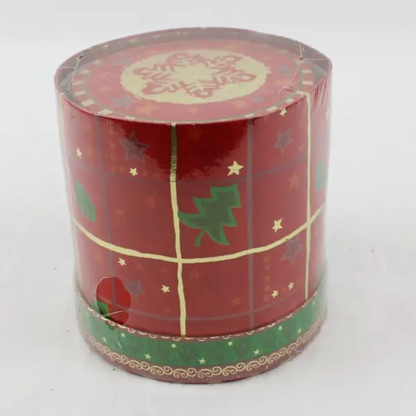 Plus Mark Portfolio 2 Round Nested Christmas Gift Box Set
