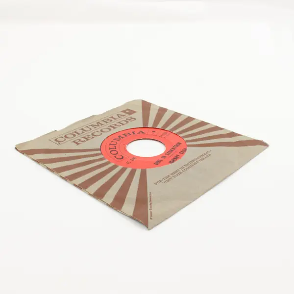 Johnny Cash Girl In Saskatoon/Locomotive Man 7" Vinyl Record