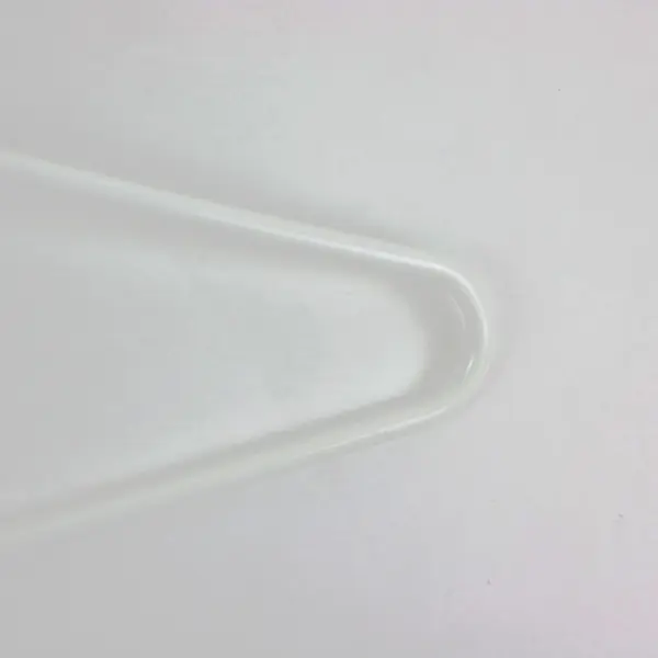 Lot of 20 White Plastic Clothes Hangers Closet Storage Organizer