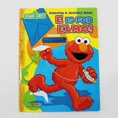 Bendon Sesame Street Elmo Coloring & Activity Book Stickers 2012 Unused