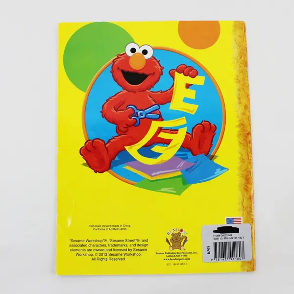 Bendon Sesame Street Elmo Coloring & Activity Book Stickers 2012 Unused