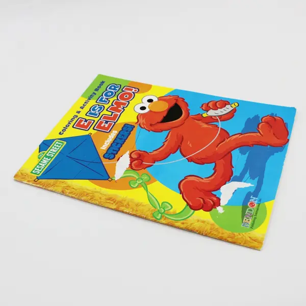 Bendon Sesame Street Elmo Coloring & Activity Book Stickers 2012 Unused
