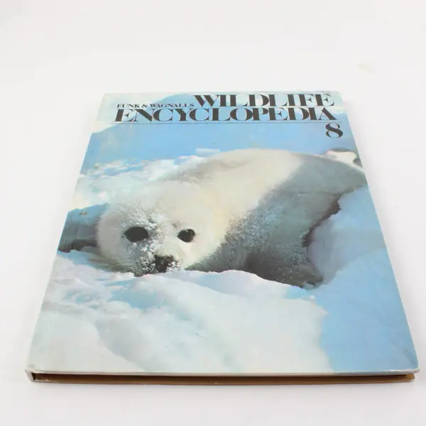 VTG Funk & Wagnalls Wildlife Encyclopedia Vol 8 Hardcover GLO - HAR 1974
