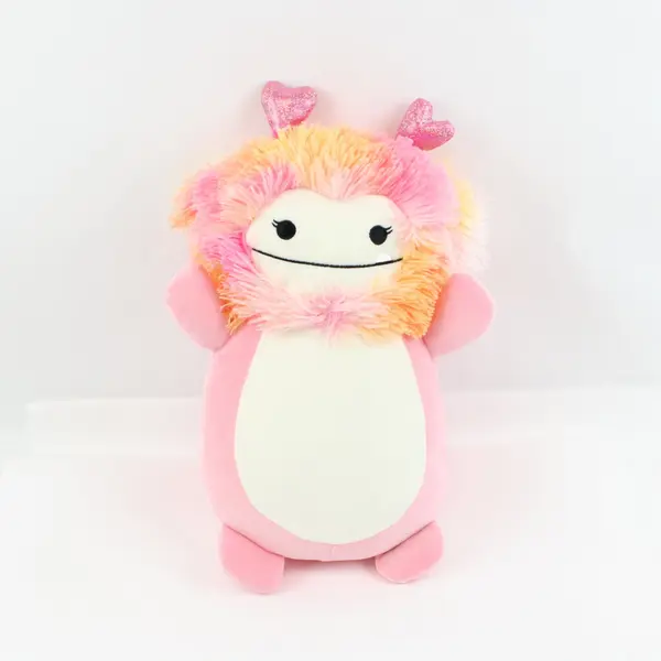 Squishmallows Caparinne Pink Bigfoot HugMee Plush Toy