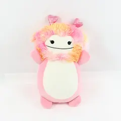 Squishmallows Caparinne Pink Bigfoot HugMee Plush Toy