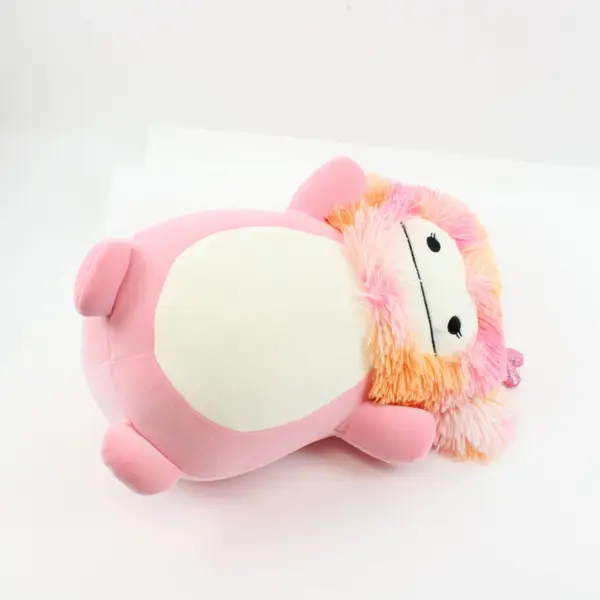 Squishmallows Caparinne Pink Bigfoot HugMee Plush Toy