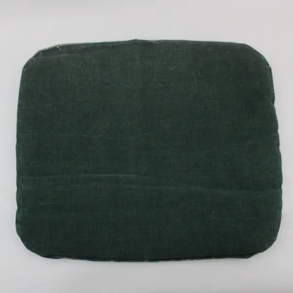 Set of 6 White Green Floral Seat Cushion Pads 16 x 19 Inch