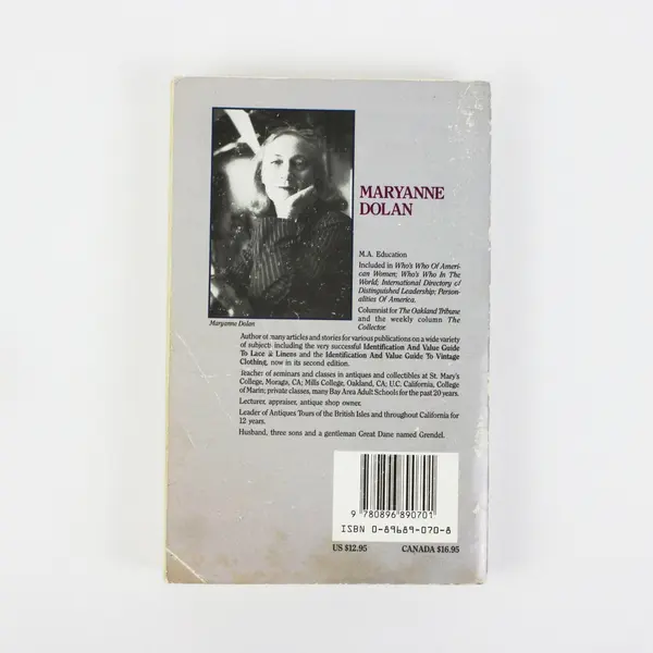 Rhinestone Colored Jewelry 2nd Ed Maryanne Dolan ID Value Guide 1989 PB