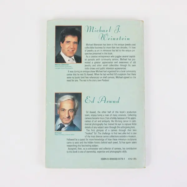 VTG The Art and Mystique of Shell Cameos Ed Aswad Michael Weinstein 1991 PB