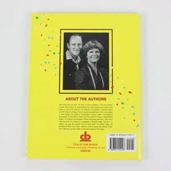 Collector's Encyclopedia of Fiesta Bob & Sharon Huxford 1992 Revised 7th Ed HC