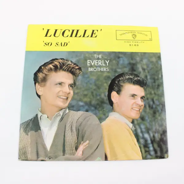 Everly Brothers Lucille / So Sad 7-Inch Vinyl Record Warner Bros 5163