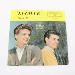 Everly Brothers Lucille / So Sad 7-Inch Vinyl Record Warner Bros 5163