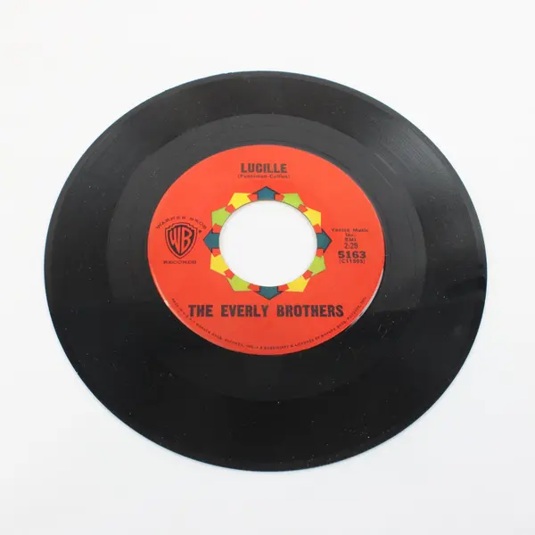 Everly Brothers Lucille / So Sad 7-Inch Vinyl Record Warner Bros 5163