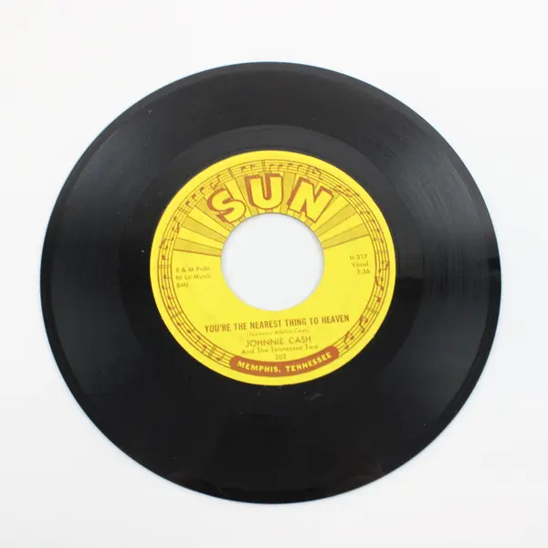 Johnny Cash You're the Nearest Thing to Heaven/ The Ways Of A Woman In Love 7"