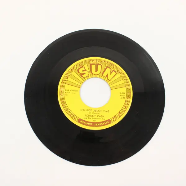 Johnny Cash It's Just About Time/I Just Thought You'd Like To Know Sun 7" Vinyl