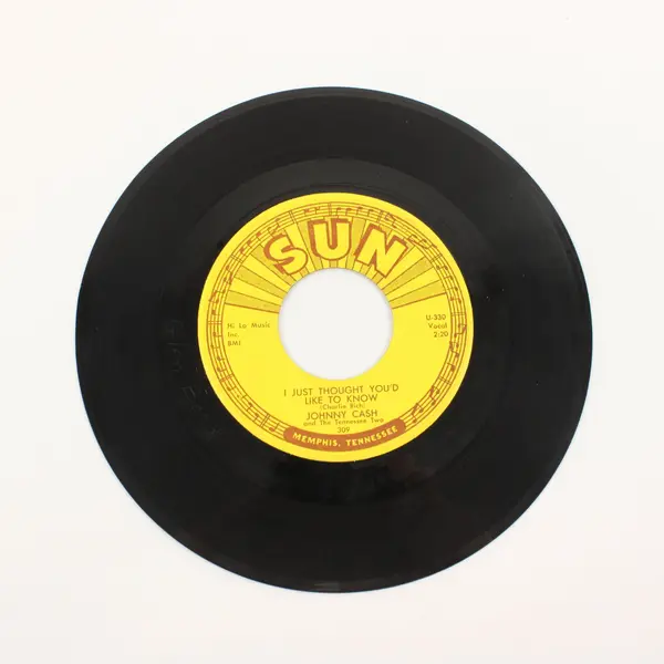 Johnny Cash It's Just About Time/I Just Thought You'd Like To Know Sun 7" Vinyl