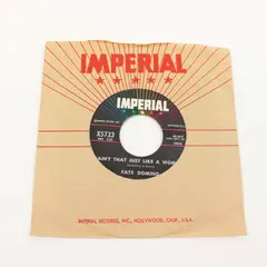 Fats Domino Ain't That Just Like a Woman/What A Price Imperial X5723 7"Vinyl