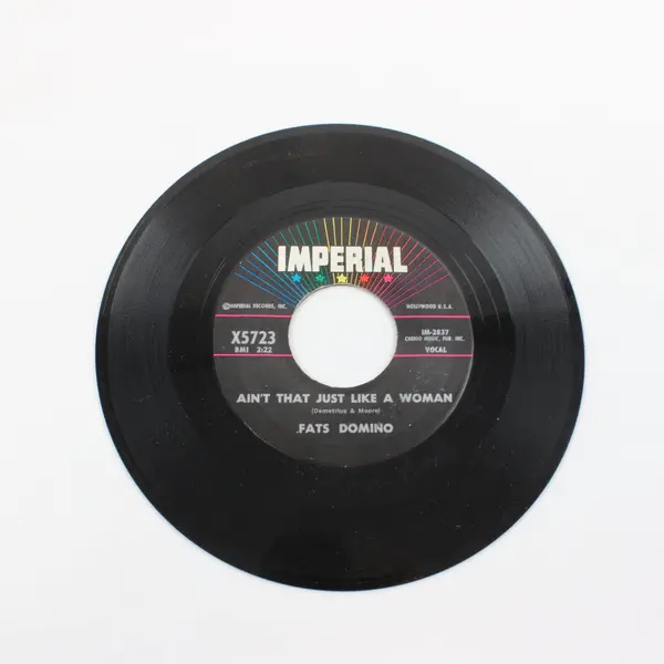 Fats Domino Ain't That Just Like a Woman/What A Price Imperial X5723 7"Vinyl
