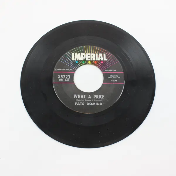Fats Domino Ain't That Just Like a Woman/What A Price Imperial X5723 7"Vinyl