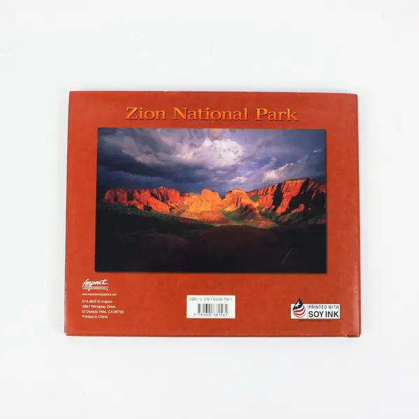 Zion National Park Celebrating 100 Years 1909-2009 First Printing 2008 HC DJ