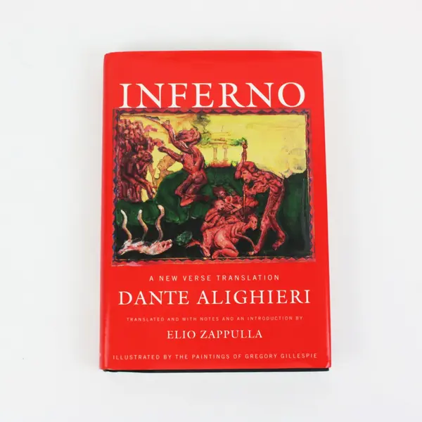 Inferno Dante Alighieri Translated Elio Zappulla 1st Edition 1998 HC DJ Signed