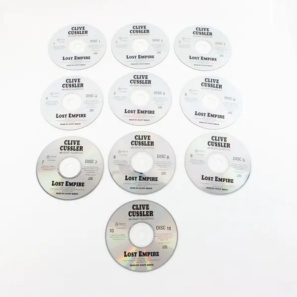 Lost Empire Fargo Adventure Audiobook x 10 CDs, 2010 Clive Cussler 