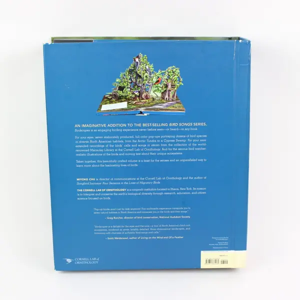 Birdscapes Pop-Up Celebration of Bird Songs Stereo Sound Miyoko Chu 2008 HC