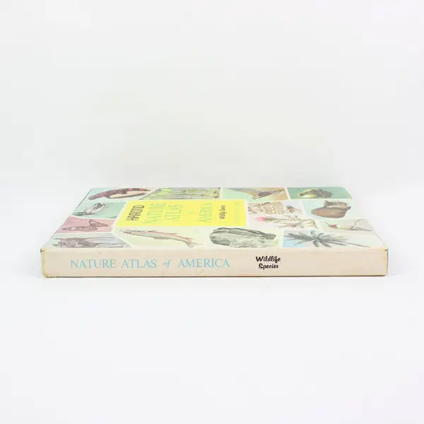 Hammond Nature Atlas Wildlife Species E.L. Jordan 1968 Hardcover 320 Paintings