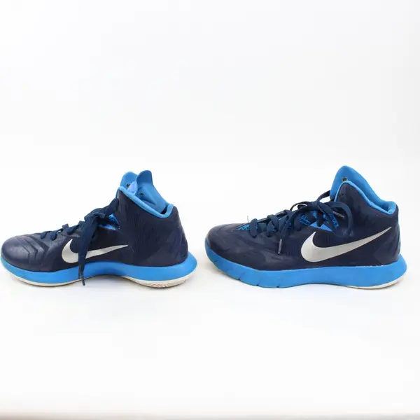 Nike Hyperquickness Lunarlon High Top Sneakers Blue Men's Size 6