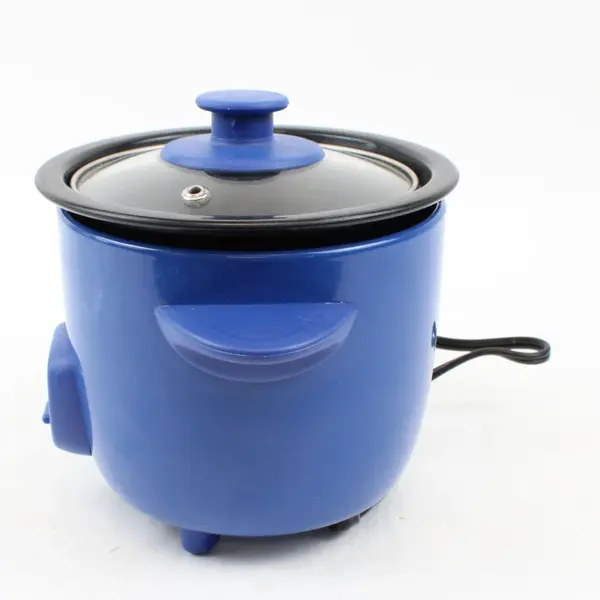 Dash DRCM100BU Blue Mini Rice Cooker 1 Cup