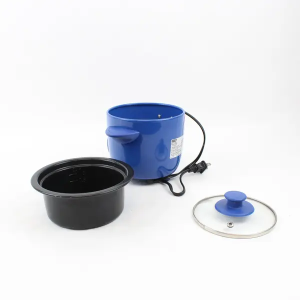 Dash DRCM100BU Blue Mini Rice Cooker 1 Cup