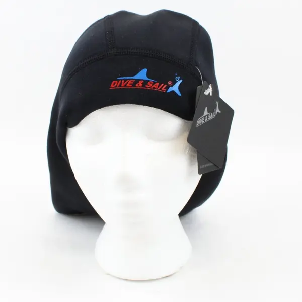 NWT Dive & Sail Diving Cap Black XL Swim Cap