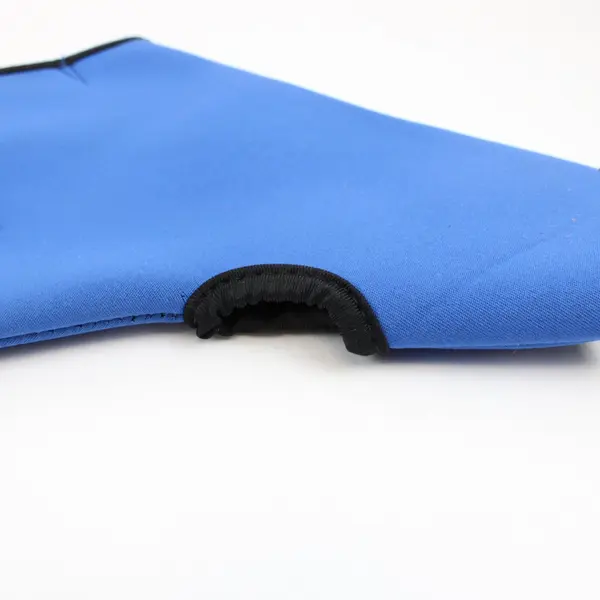 Blue Webbed Swim Gloves Size XL Water Workout Hand Paddles