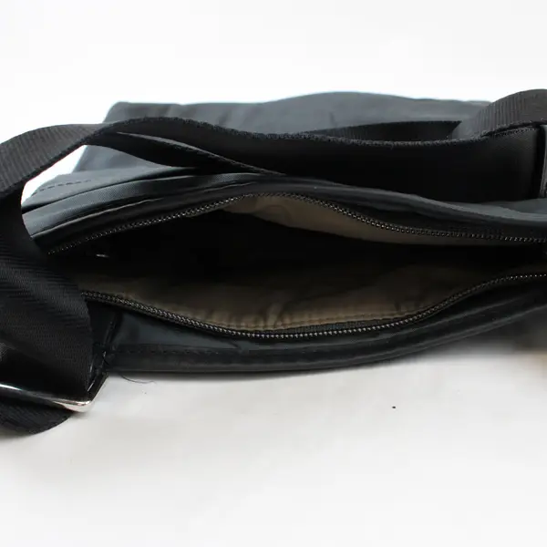 TUMI Small Gray Crossbody Bag Purse