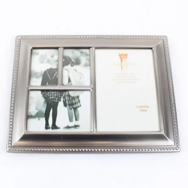 Connoisseur Silver-Tone Tabletop Collage Picture Frame 5x7
