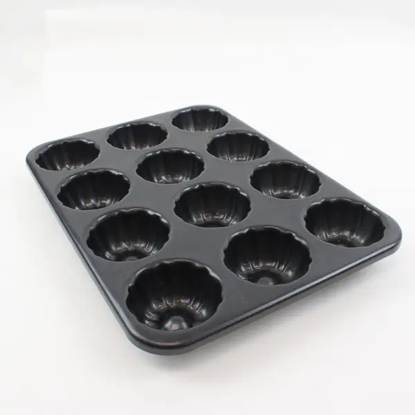 Mini Bundt Cupcake Pan 12-Cavity Fluted