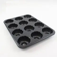 Mini Bundt Cupcake Pan 12-Cavity Fluted