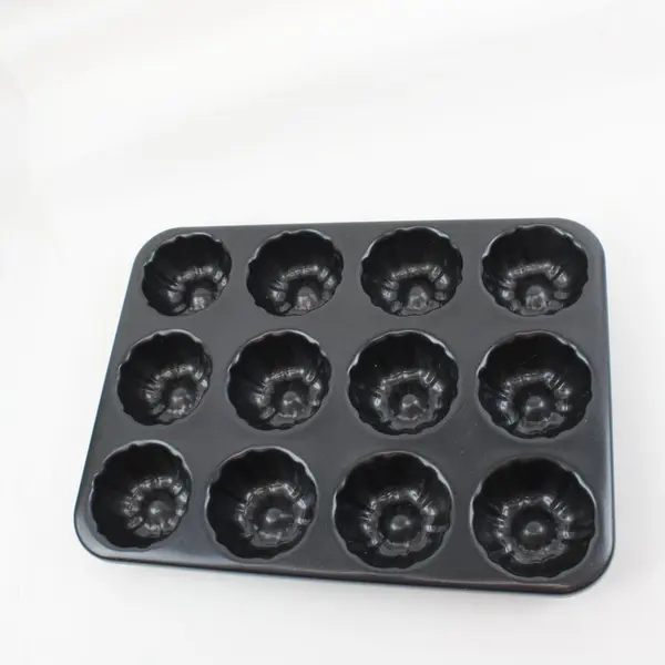 Mini Bundt Cupcake Pan 12-Cavity Fluted