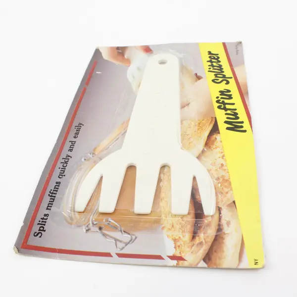 Muffin Splitter Handheld English Muffin Slicer Fork Style Kitchen Gadget