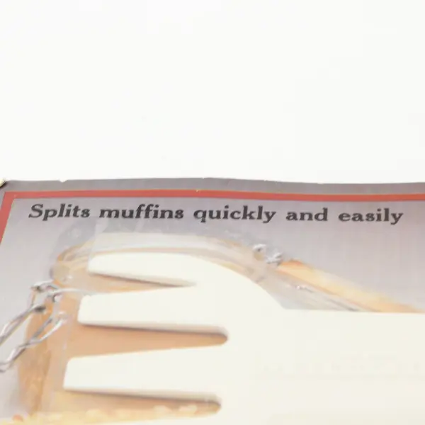 Muffin Splitter Handheld English Muffin Slicer Fork Style Kitchen Gadget