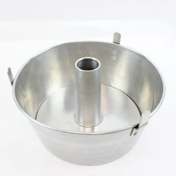 COMET Vintage Aluminum Angel Food Cake Pan Footed Tube 10 Inch
