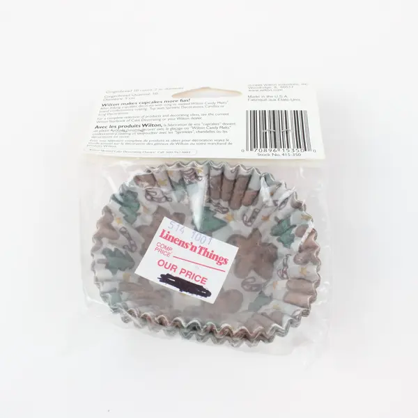 Lot of 5 Assorted Wilton Betty Crocker Baking Cups Liners Standard Mini