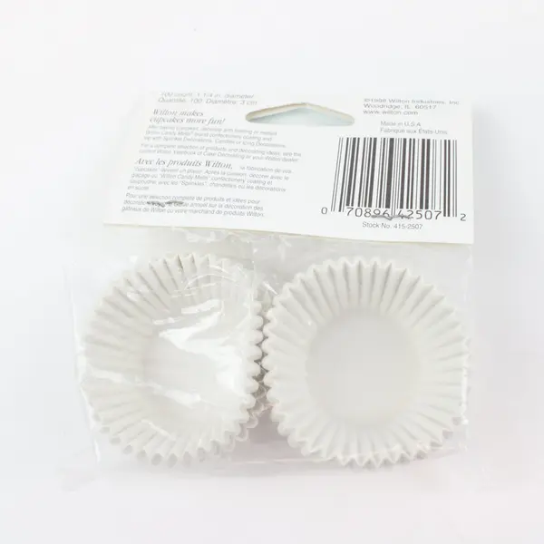 Lot of 5 Assorted Wilton Betty Crocker Baking Cups Liners Standard Mini