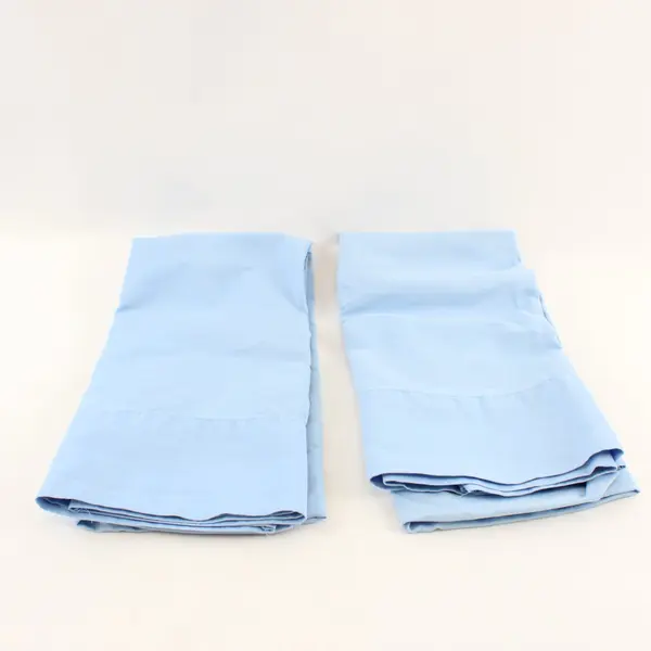 Fine Linen Callista Blue 100% Cotton Queen Sheet Set Fitted Flat 2 Pillowcases
