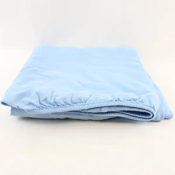 Fine Linen Callista Blue 100% Cotton Queen Sheet Set Fitted Flat 2 Pillowcases
